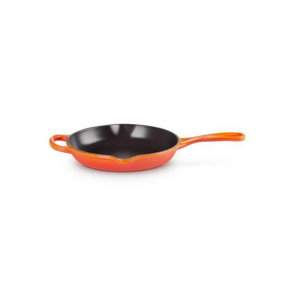 Frigideira LE CREUSET Signature 20182200900422 (Ferro fundido - Laranja)