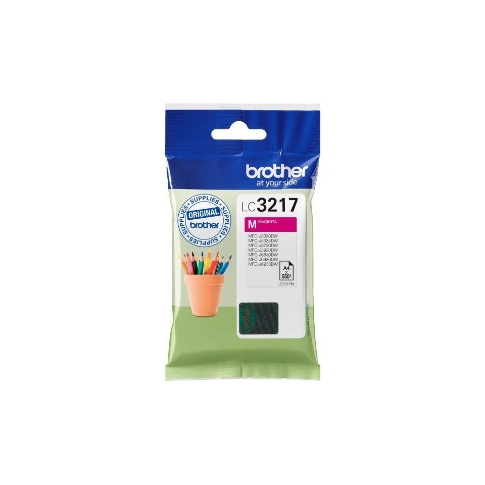 Tinteiro BROTHER LC3217M (550 páginas - Magenta) — miniatura 2