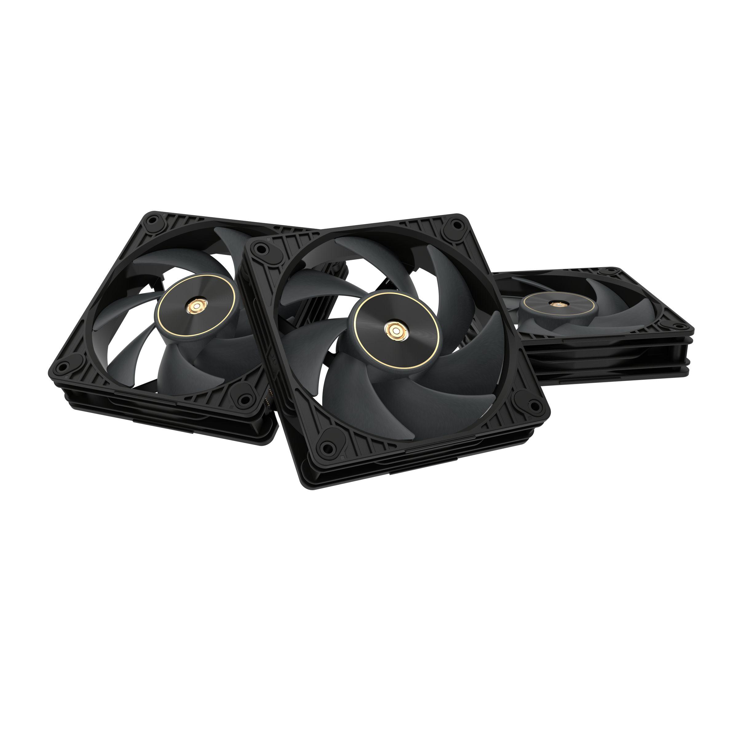 Conjunto de Ventoinhas para Caixa PC ASUS ProArt PF120 (Preto)