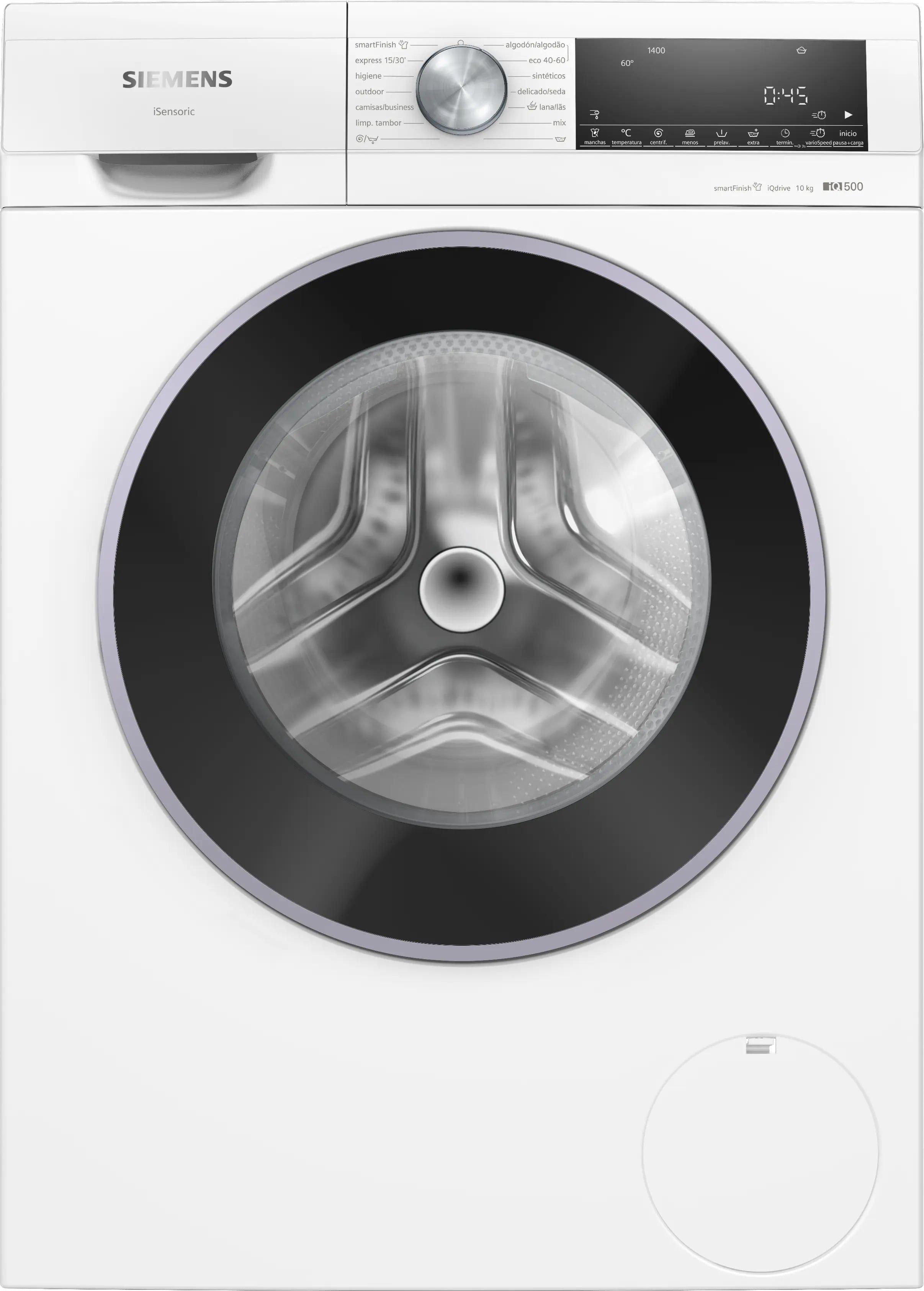 Máquina de Lavar Roupa Independente SIEMENS WG54G2Z1ES (1400 RPM - B - 50L - Branco)