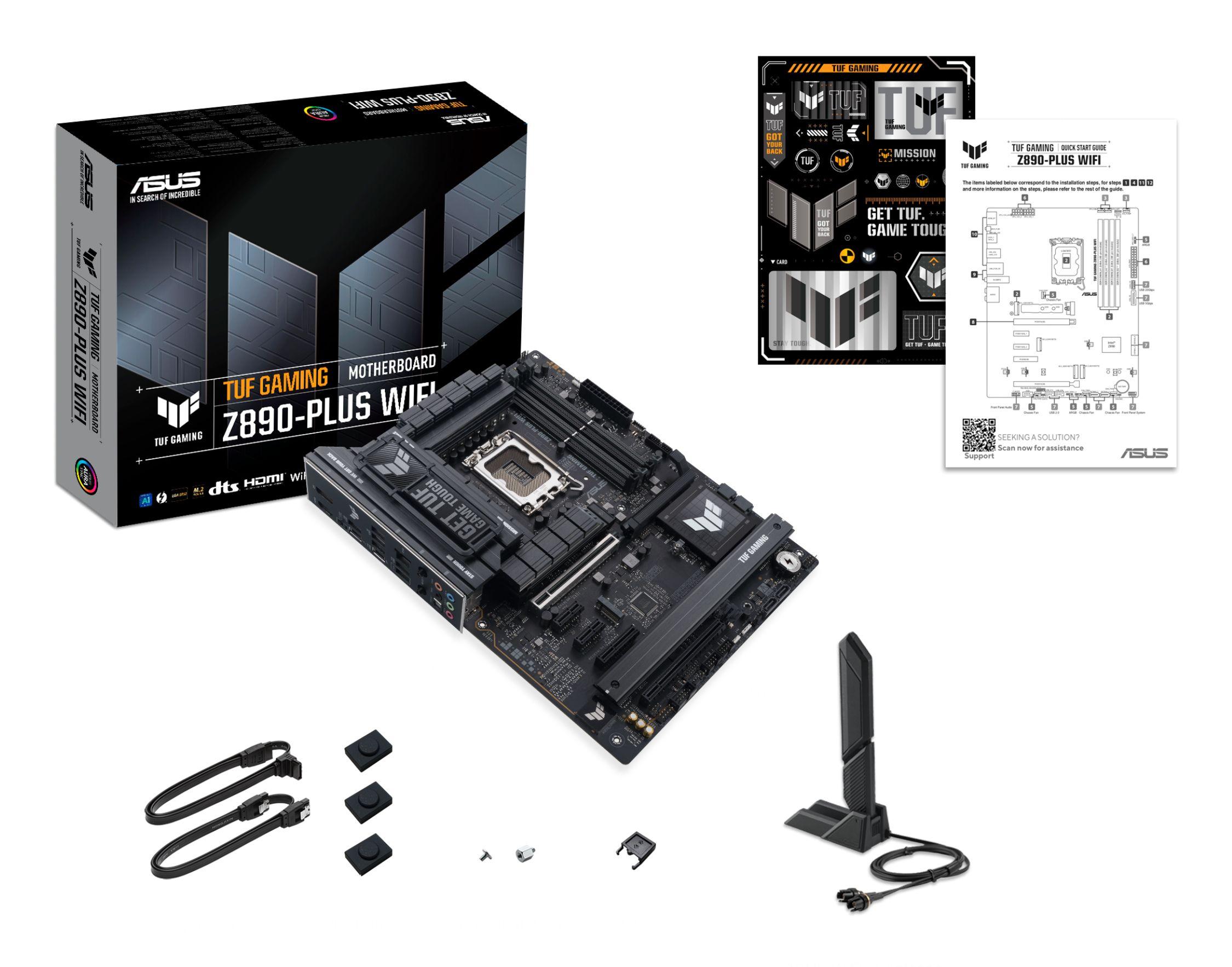 Motherboard ASUS TUF Gaming Z890-PLUS WIFI (LGA 1851 (Socket V1) - Intel Core Ultra - ATX - Preto), miniatura 7