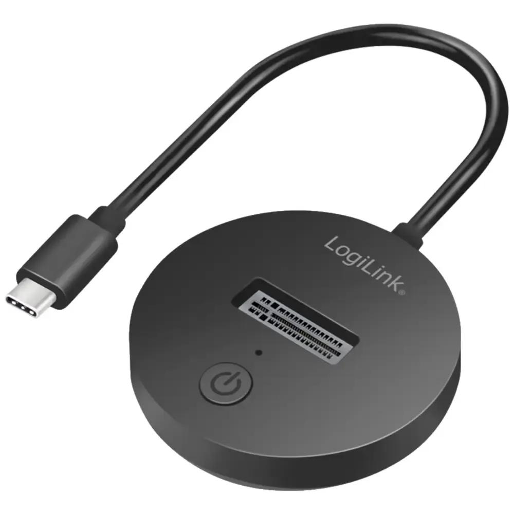 Estação de Acoplamento para SSD LOGILINK QP0032 (USB 3.2 Gen 2 - Preto)