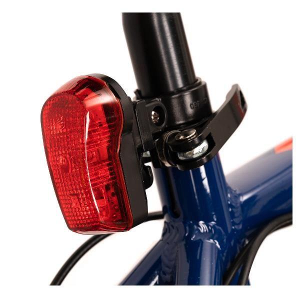Bicicleta Elétrica NILOX X6 PLUS (250 W - 27,5" - Autonomia até 90 km - Preto/Azul) — miniatura 14