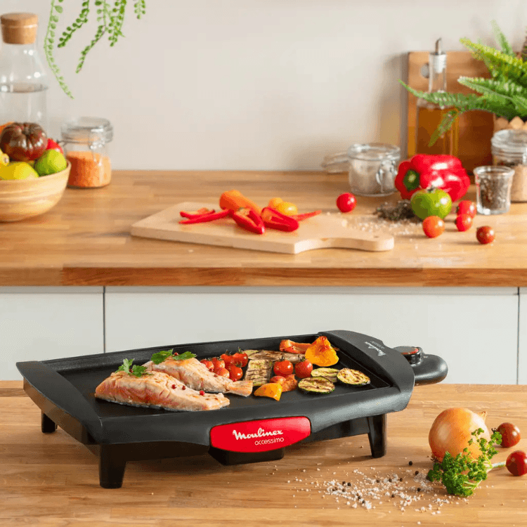 Grelhador MOULINEX Acessimo CB560811 (Altura 10 cm - Preto e Vermelho) — miniatura 5