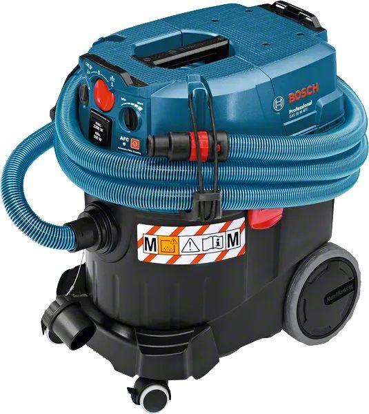 Aspirador Profissional BOSCH GAS 35 M AFC (Preto e Azul), miniatura 2