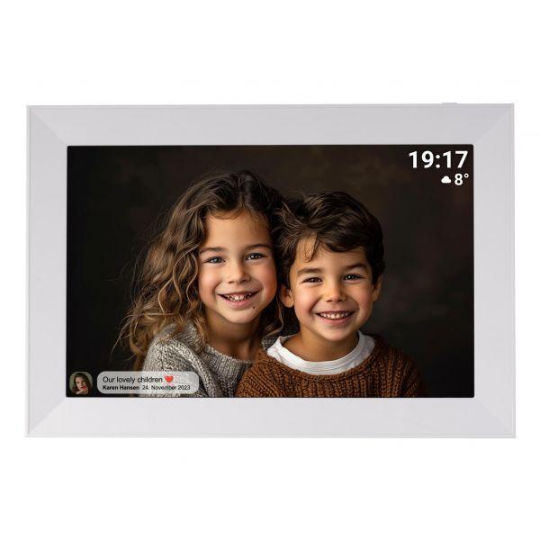 Moldura Digital DENVER Frameo PFF-1012W (10,1" - Wi-Fi - 16 GB - Branco), miniatura 2