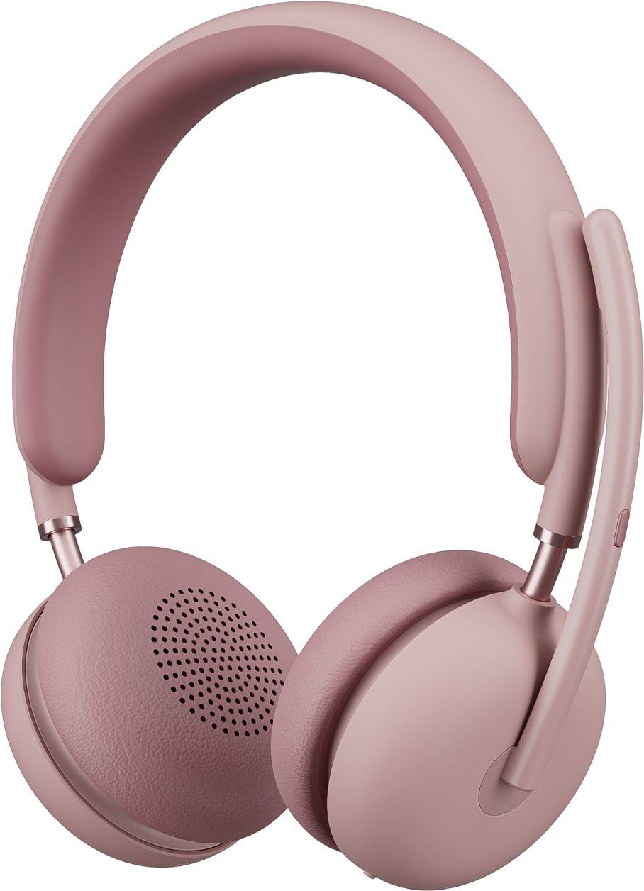 Headset LOGITECH Zone Wireless 2 (Binaural - Com fios e sem fios - Supra-aural - Rosa)
