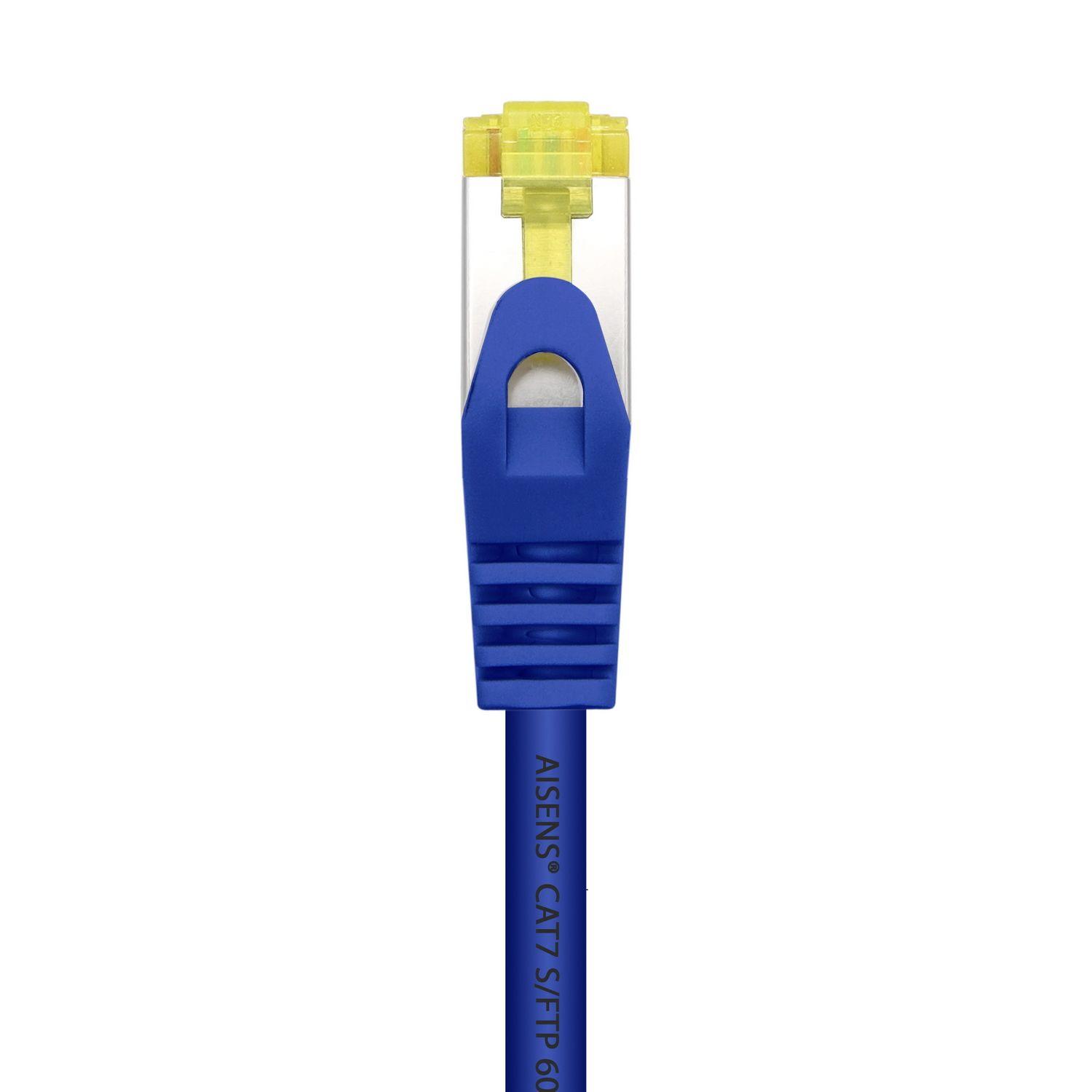 Cabo de Rede AISENS A146-0479 (2 m - Cat7 - RJ-45 - Azul), miniatura 2