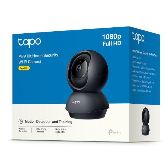 Câmara de Segurança TP-LINK TAPO C201 (Interior - 1920 x 1080 pixels - H.264 - Preto) — miniatura 2
