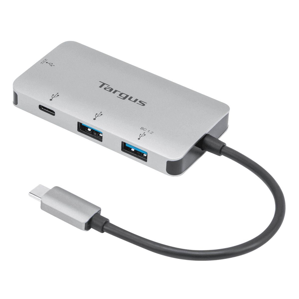 Hub USB-C TARGUS ACH228EU (Anfitriões Thunderbolt 3 - Prateado), miniatura 3