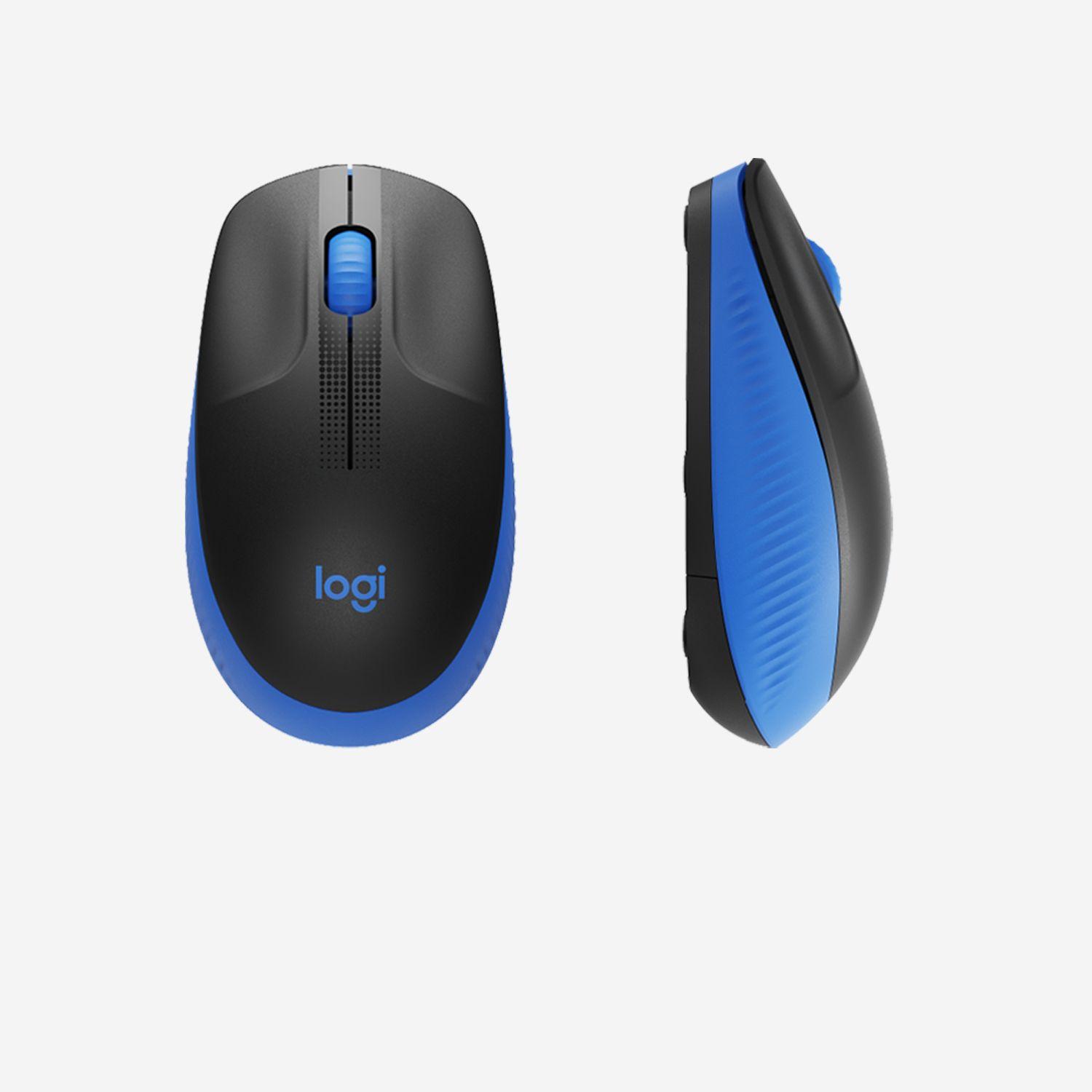 Rato LOGITECH M190 (Ambidestro - 1000 DPI - Ótico - Azul) — miniatura 6