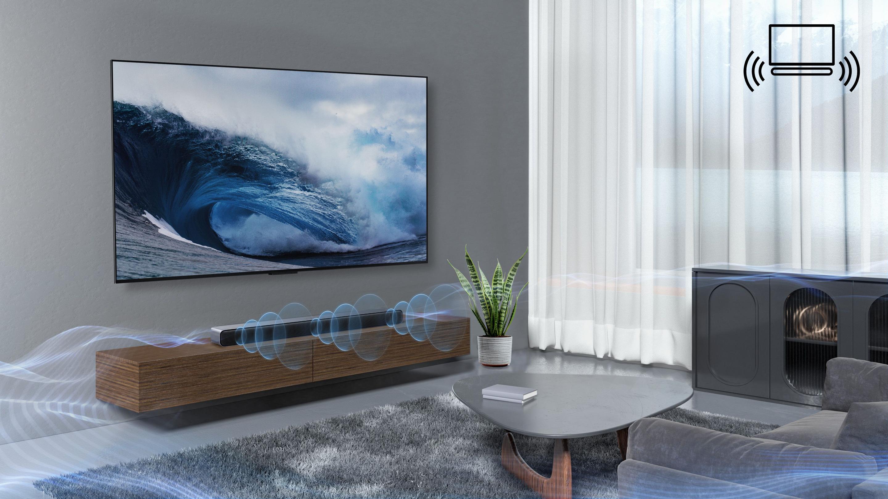 Barra de Som TCL S45HE (38 W - Com fios e sem fios - Titânio) — miniatura 6