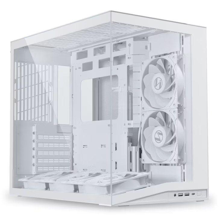 Caixa ATX LIAN LI O11 Dynamic Mini V2 Flow (ATX, Micro ATX, Mini-ATX - Mini Tower - ATX, Mini-ATX, Micro ATX - Branco) — miniatura 2