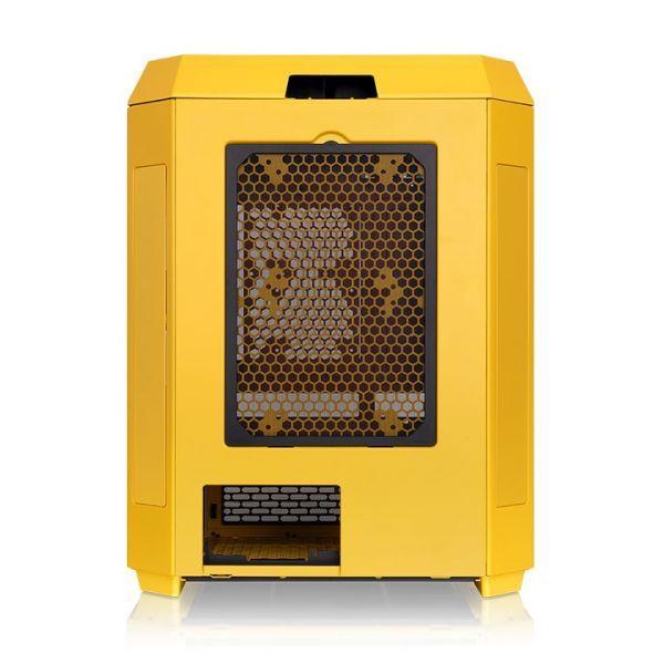 Caixa de Computador THERMALTAKE The Tower 600 (ATX, micro ATX, Mini-ITX - PS2 - 2,5" - Amarelo Butter Caramel) — miniatura 4