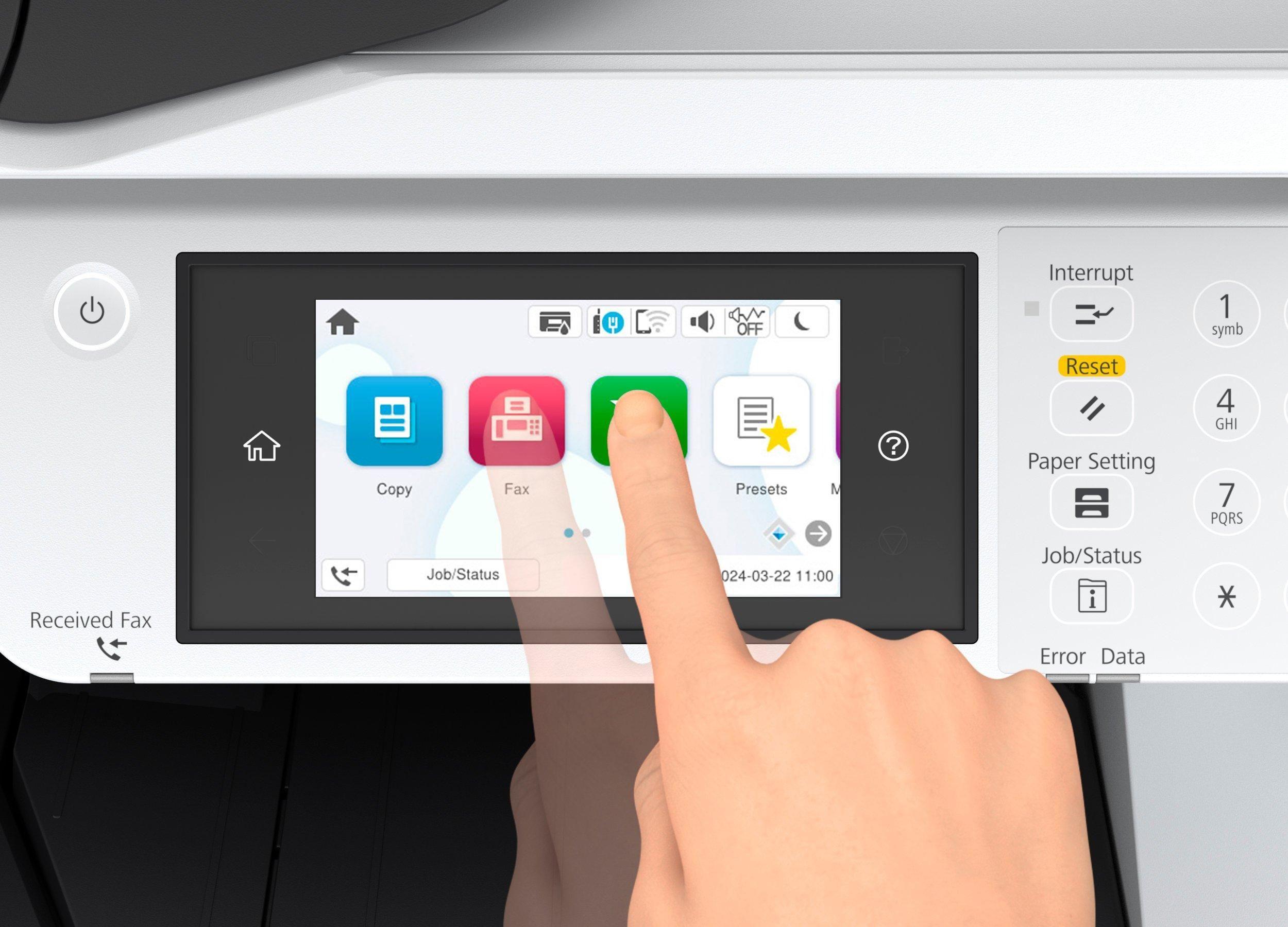 Impressora Multifunções Jato de Tinta EPSON WorkForce Pro EM-C7100DWF (A3 - Impressão a cores - 335 folhas - Branco), miniatura 4