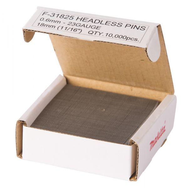 Pinos de Fixação MAKITA F-31825 (0,6 x 18 mm - 10 000 unidades), miniatura 2