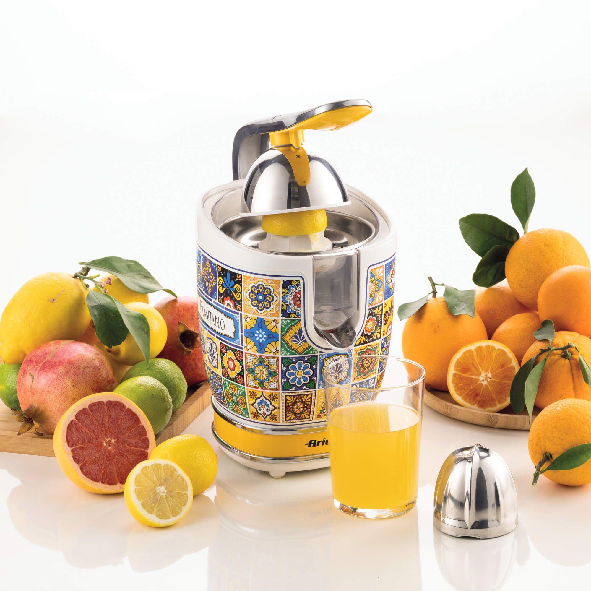 Espremedor de Citrinos Elétrico ARIETE Positano 0413/0P (Altura 29 cm - Azul e Amarelo), miniatura 5