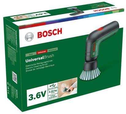 Escova de Limpeza Universal BOSCH UniversalBrush (Altura 10 cm - Preto) — miniatura 3
