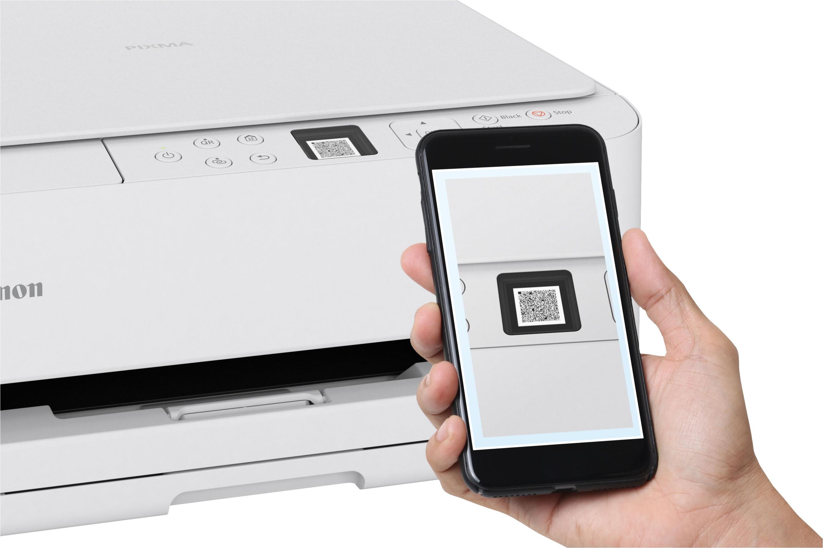 Impressora Multifunções CANON PIXMA TS6550i (A4 - Impressão a cores - 100 folhas - Branco) — miniatura 11