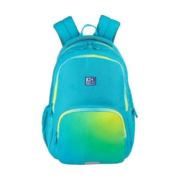 Mochila Escolar OXFORD Gradient (Verde Lima Elétrico)