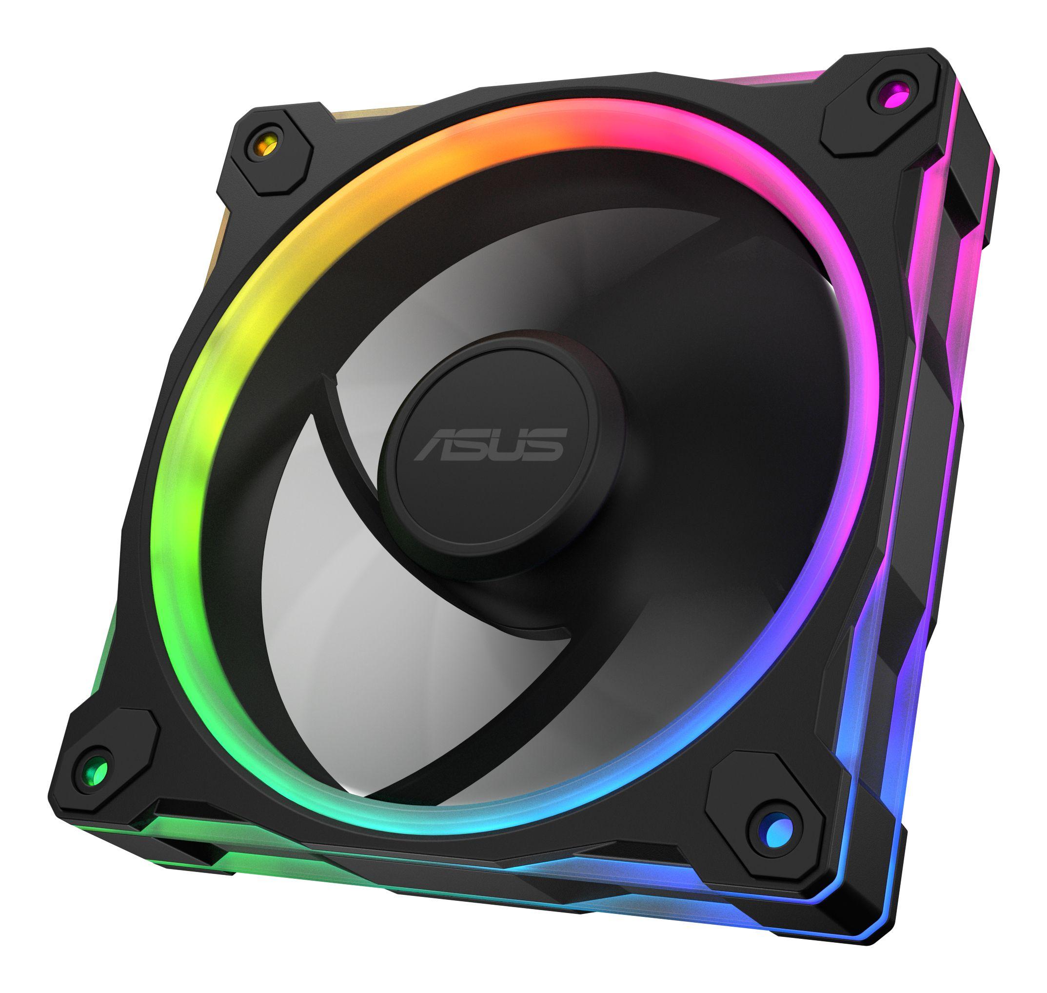 Ventoinha para Caixa PC ASUS Prime MR120 Fan ARGB (Preto), miniatura 6