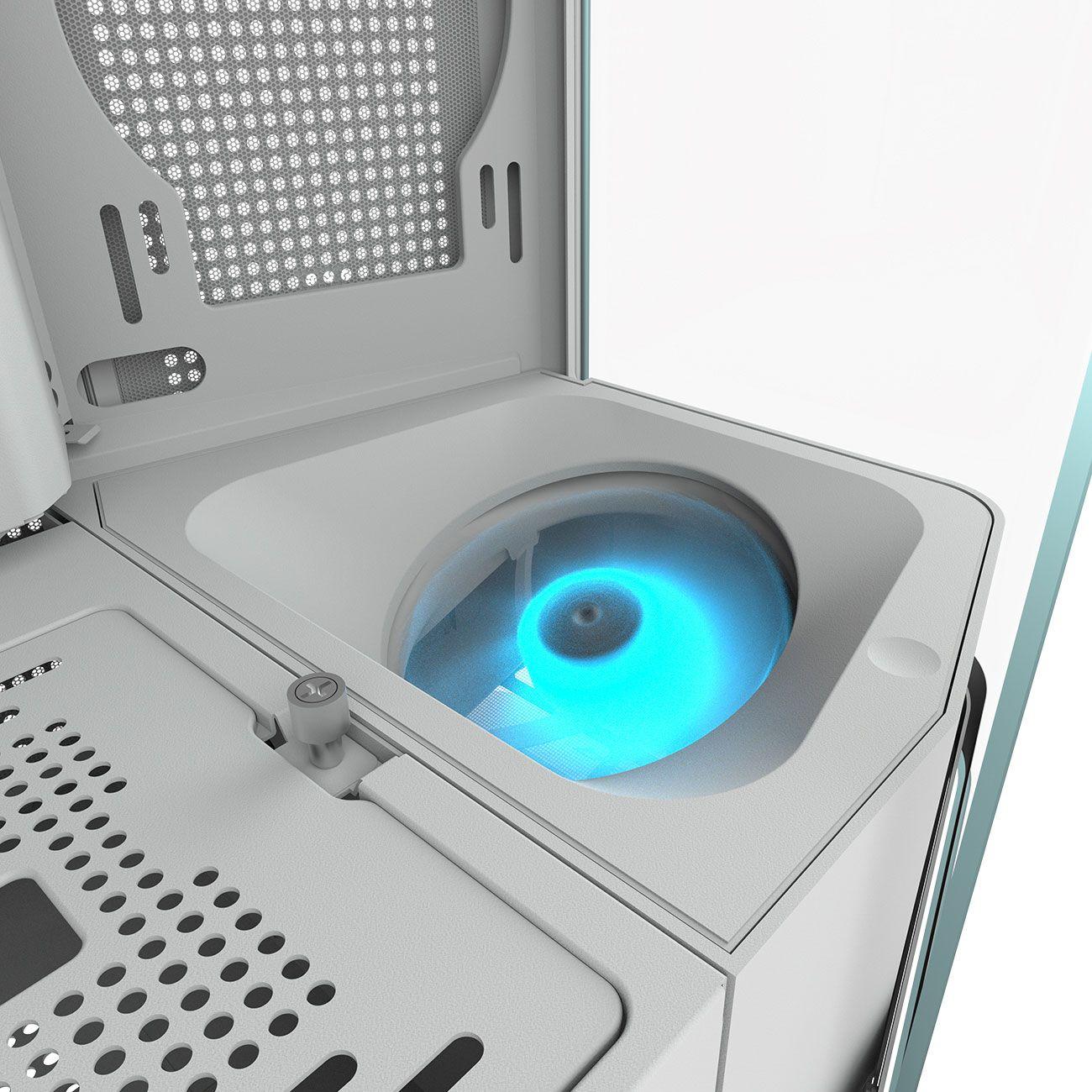 Caixa de Computador COUGAR FV270 ARGB (Midi Tower - 18 cm - 45 cm - Branco) — miniatura 3