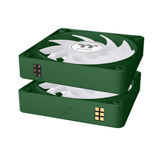 Conjunto de 3 Ventoinhas THERMALTAKE CT120 EX ARGB Sync (Verde) — miniatura 2