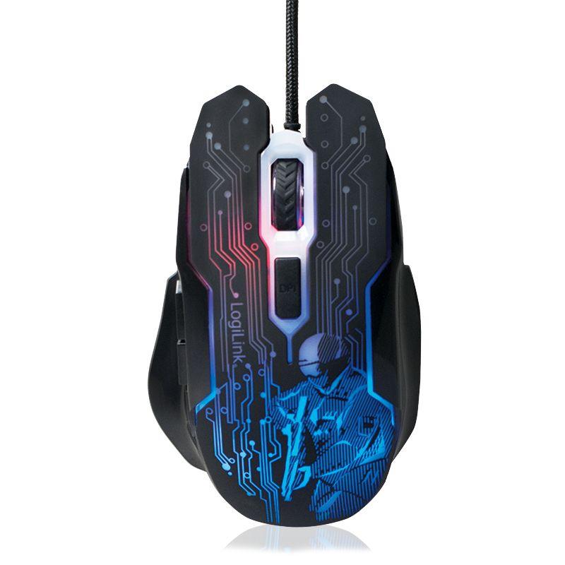 Rato LOGILINK ID0137 (Ambidestro - 2400 DPI - Ótico - Preto), miniatura 4