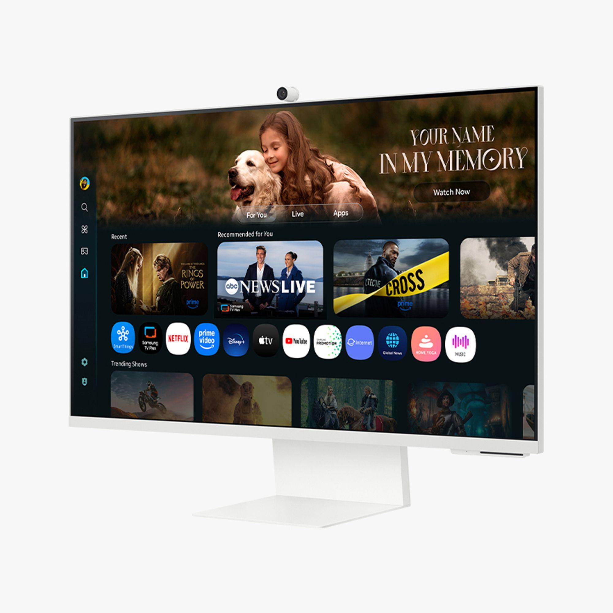 Monitor SAMSUNG M8 M80F LS32FM801UUXEN (32" - VA - 60 Hz - Branco) — miniatura 3