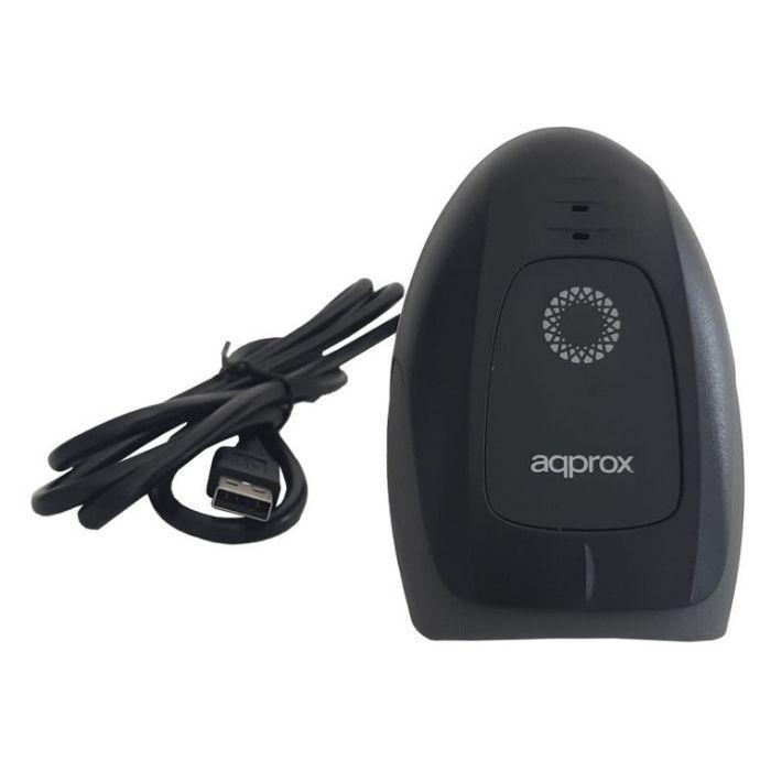 Leitor de Códigos de Barras APPROX appLS22 (USB - Preto) — miniatura 5