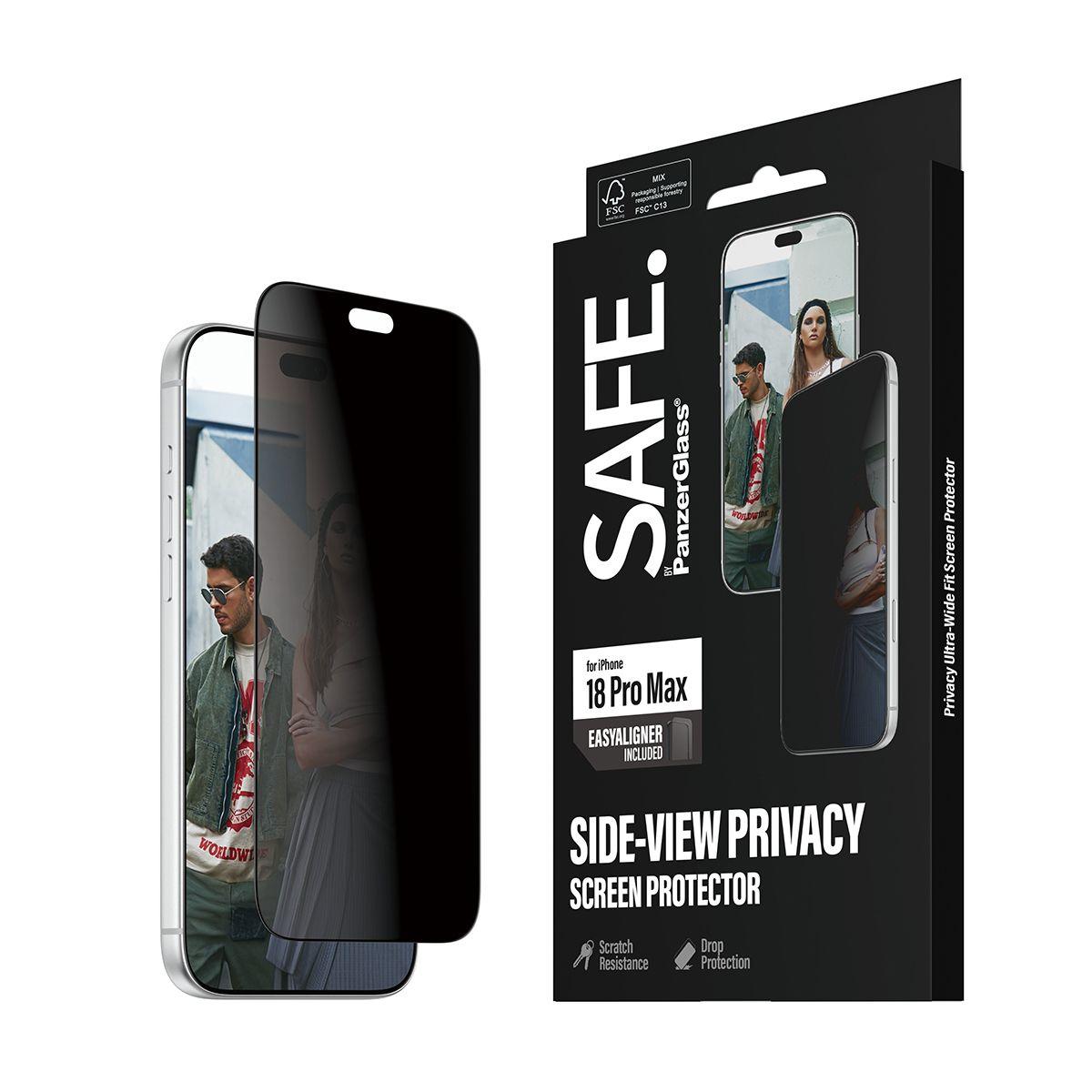 Película de Proteção de Ecrã PANZERGLASS SAFE. para iPhone 18 Pro Max (Apple iPhone 18 Pro Max - Transparente), miniatura 7