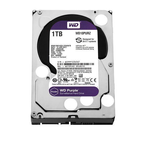 Disco Rígido Interno WESTERN DIGITAL WD10PURX (1TB - 3,5" - 5400rpm - SATA III - 64MB) — miniatura 2