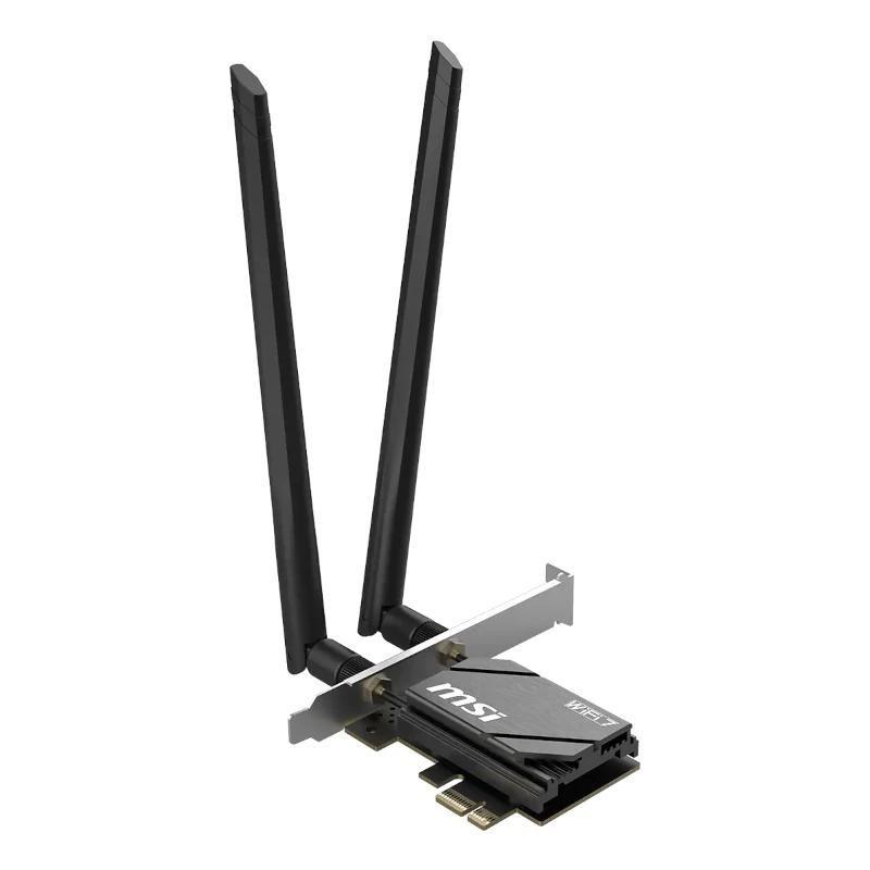 Placa de Rede PCIe MSI Herald BE6500 (Wi-Fi 7 - PCIe x1)