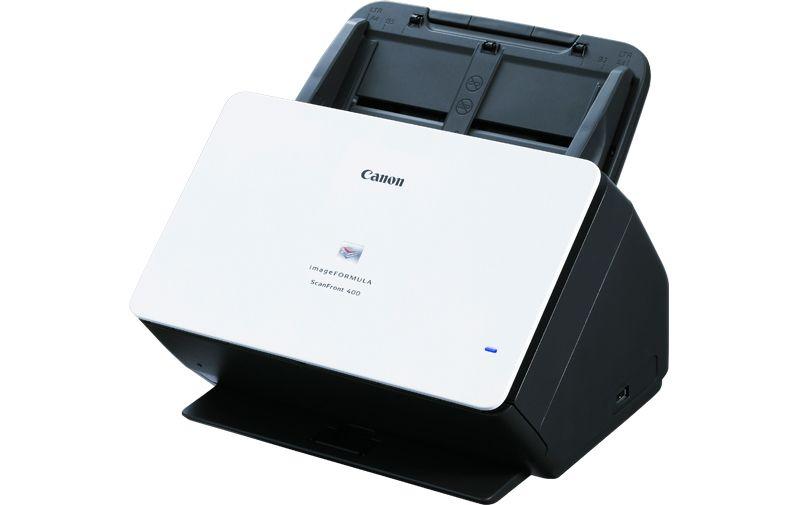 Scanner de Documentos CANON imageFORMULA ScanFront 400 (Ethernet, USB 2.0 - Preto/Branco)