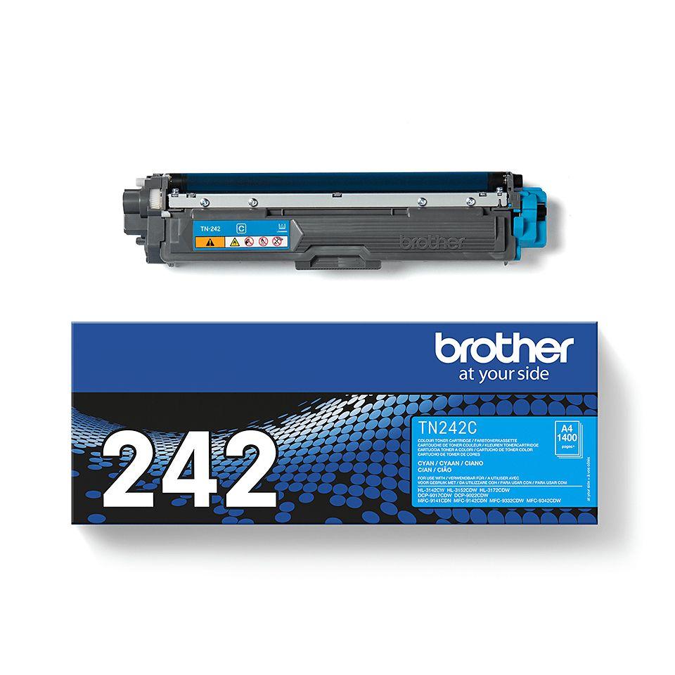 Toner BROTHER TN-242C (1400 páginas - Ciano), miniatura 4