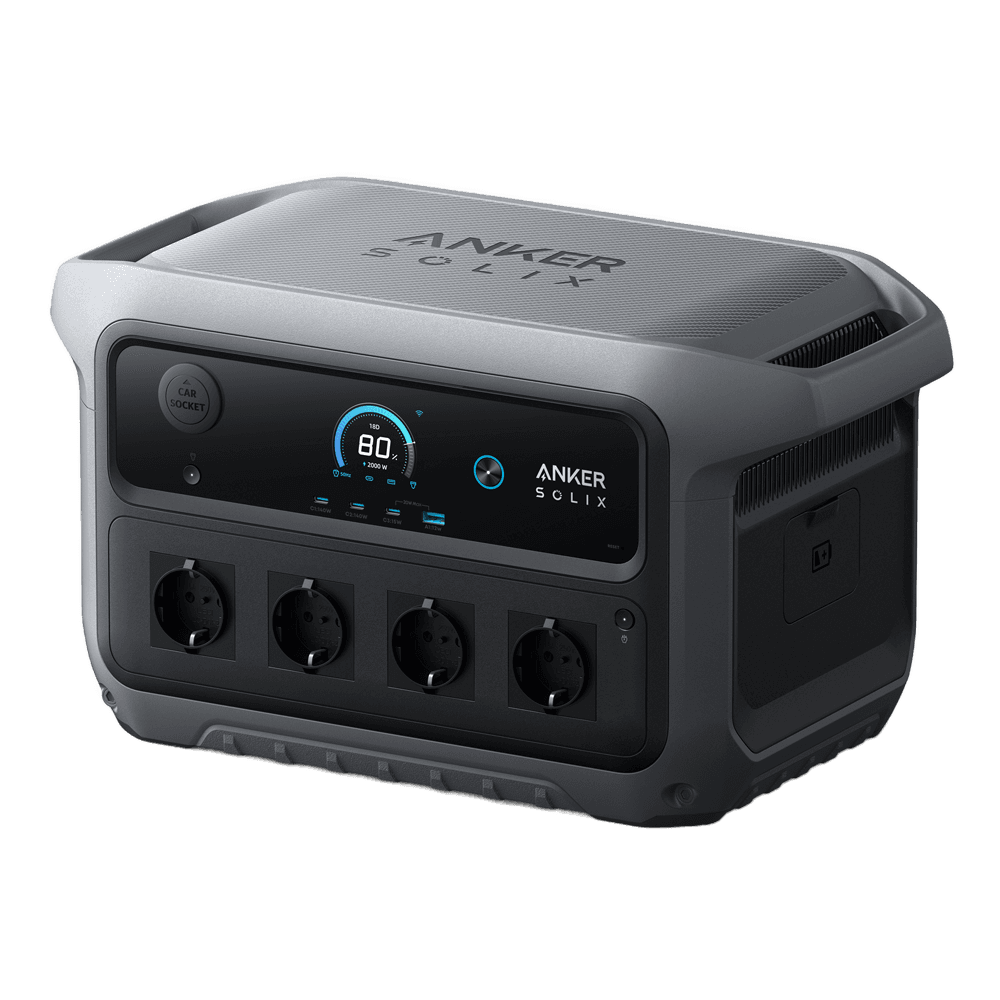 Estação de Energia Portátil ANKER SOLIX C2000 Gen 2 (2400 W - LiFePO4)