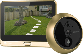 Vídeo Porteiro EZVIZ DP2C (Prateado)