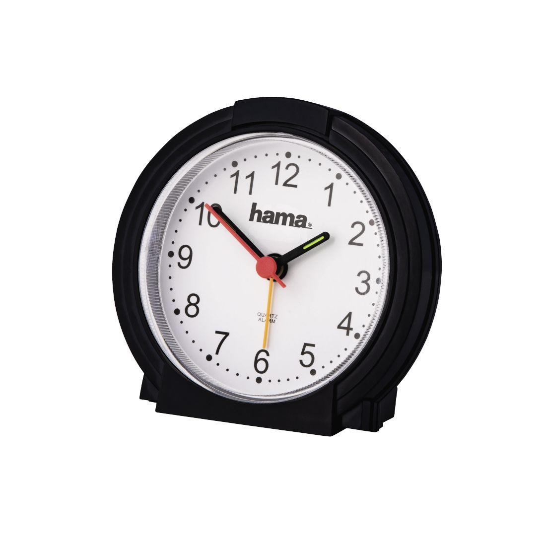 Despertador HAMA Classic 186335 (Preto/Branco)