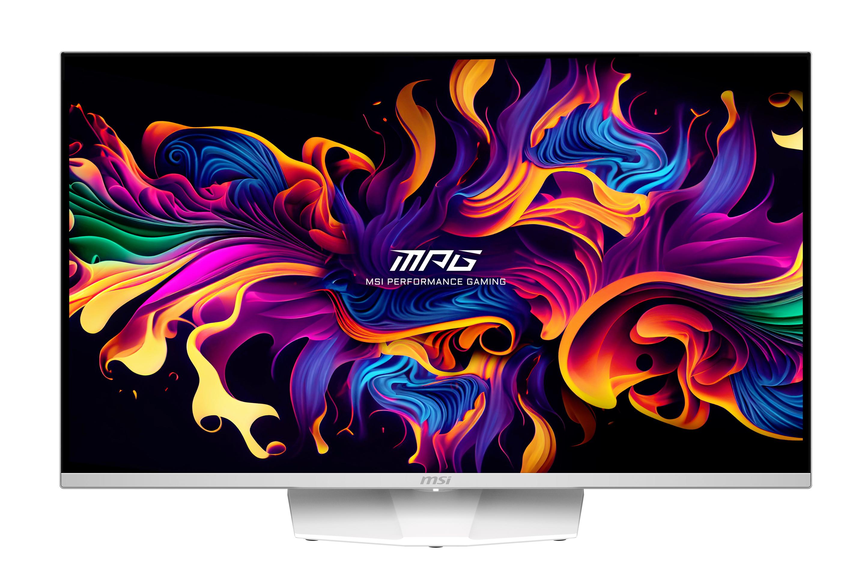 Monitor MSI MPG 321URXW QD-OLED (31,5" - QD-OLED - 240 Hz - Branco) — miniatura 5