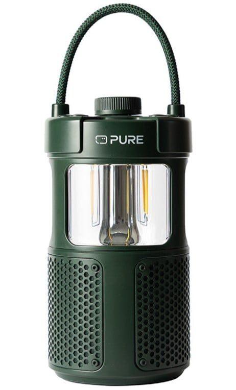 Coluna Portátil PURE Woodland Glow (20 W RMS - Bluetooth - Verde)