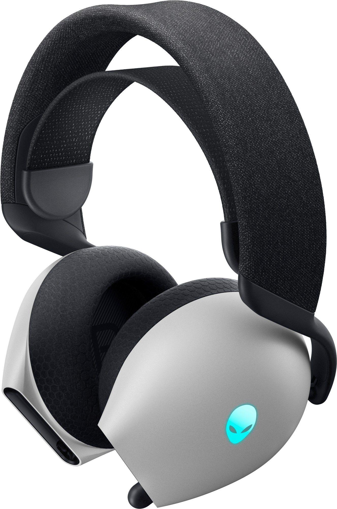Headset Gaming DELL Alienware AW725H (Binaural - Com fios e sem fios - Circum-aural - Branco Lunar Light), miniatura 3