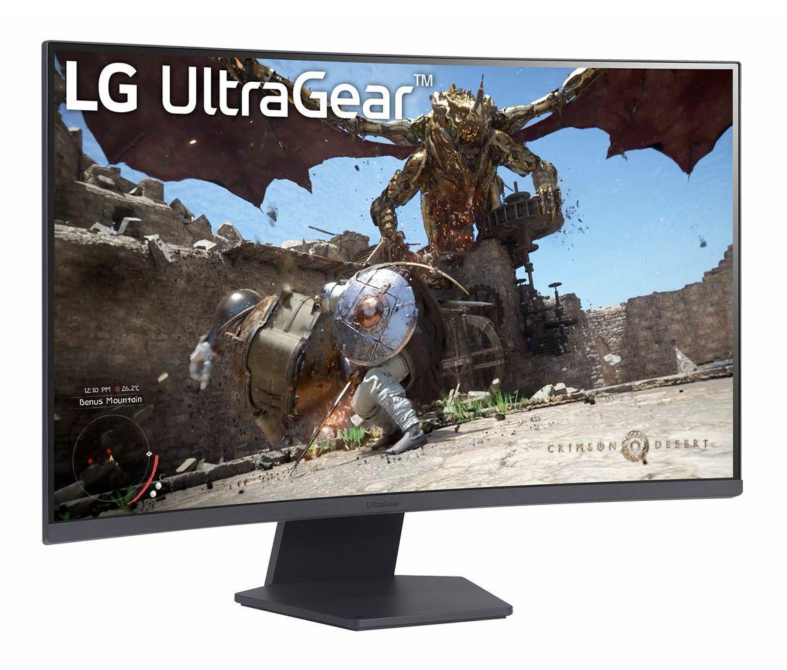 Monitor LG UltraGear 32GS60QC-B (31,5" - VA - 180 Hz - Preto) — miniatura 3
