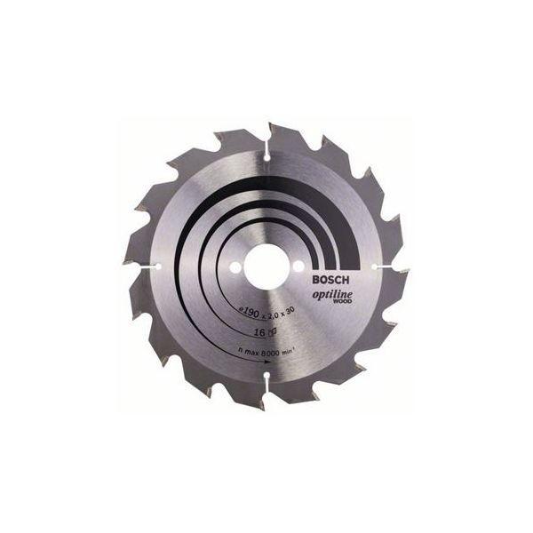 Disco de Serra Circular BOSCH Optiline Wood 2608641184 (Madeira - 19 cm) — miniatura 2