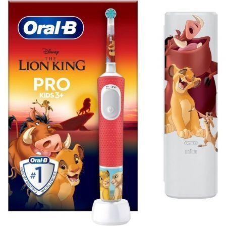 Escova de Dentes Elétrica BRAUN Oral-B Pro Kids Rei Leão (Multicor)