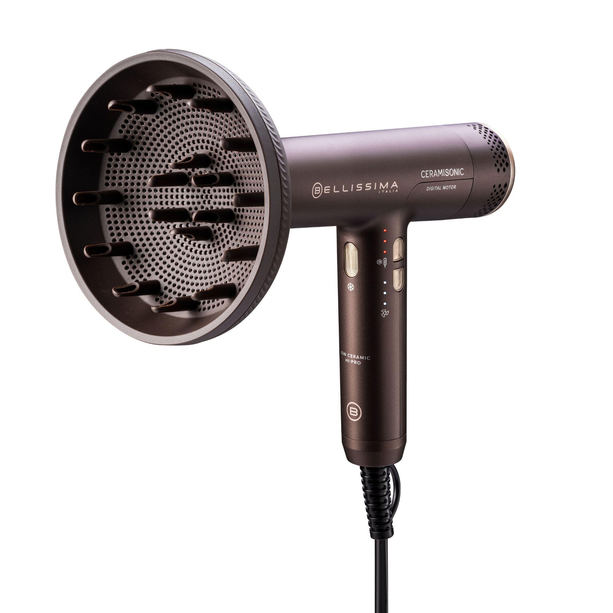 Secador de Cabelo BELLISSIMA Ceramicsonic (Castanho e Rosa) — miniatura 2