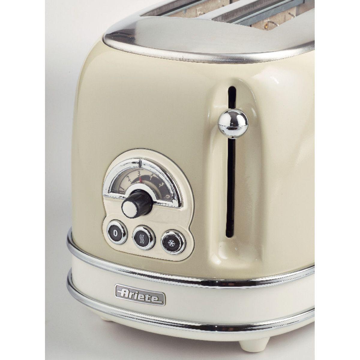 Torradeira ARIETE 155/13 (810 W - 2 fatias - Metal - Bege), miniatura 2