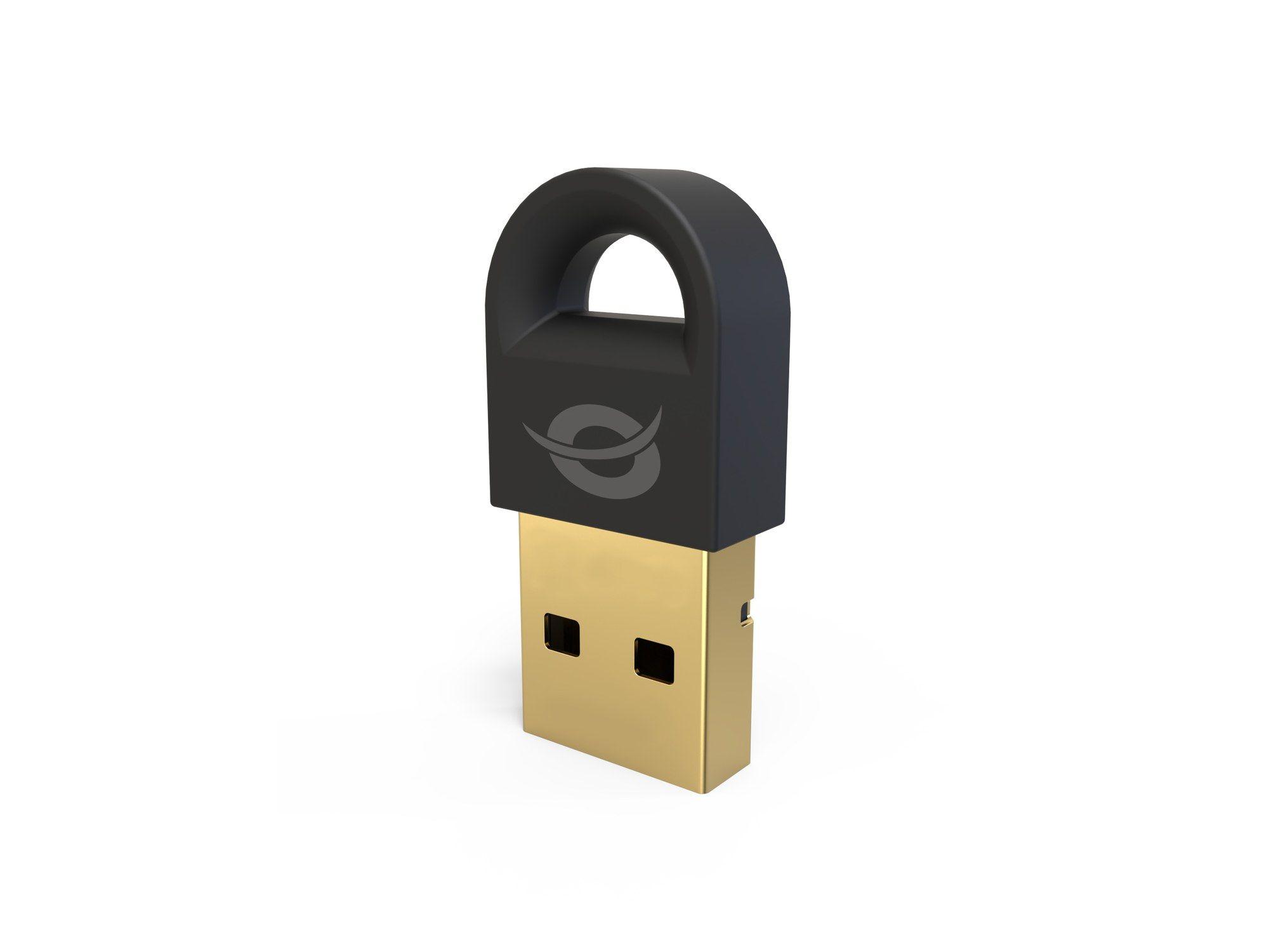 Adaptador Bluetooth USB CONCEPTRONIC ABBY16B (USB - 3 Mbit/s - Preto)
