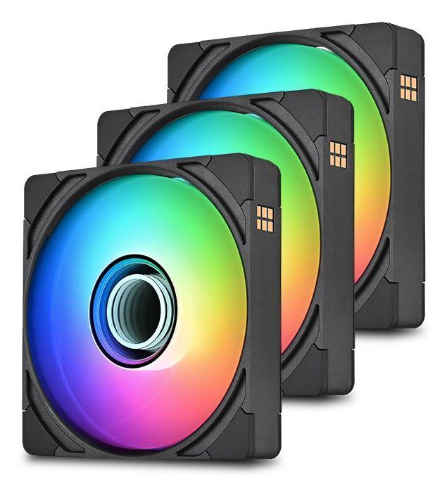 Pack de 3 Ventoinhas de Caixa THERMALTAKE CT140 EX INFINITY ARGB Sync (3 Ventoinhas - ARGB)