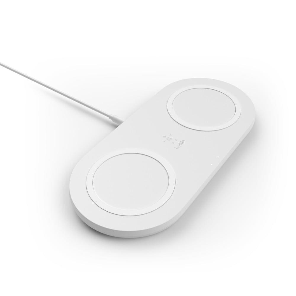 Base de Carregamento Sem Fios BELKIN Boost Charge WIZ002VFWH (USB - Branco)