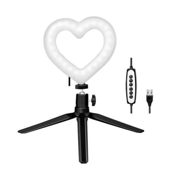 Candeeiro LED Decorativo LOGILINK AA0155 (Plástico - Preto e Branco)